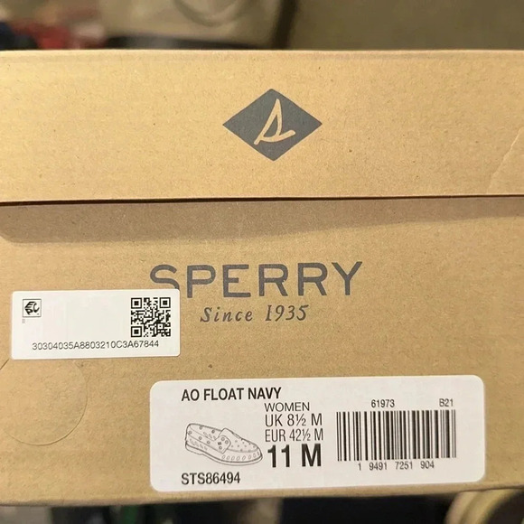 NWT SPERRY top sider Women’s navy AO float shoe size 11m - Picture 4 of 13